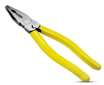 A pair of combination pliers