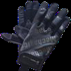 Leather and rubber gloves for construction
