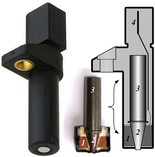 Camshaft position sensor with internal diagram