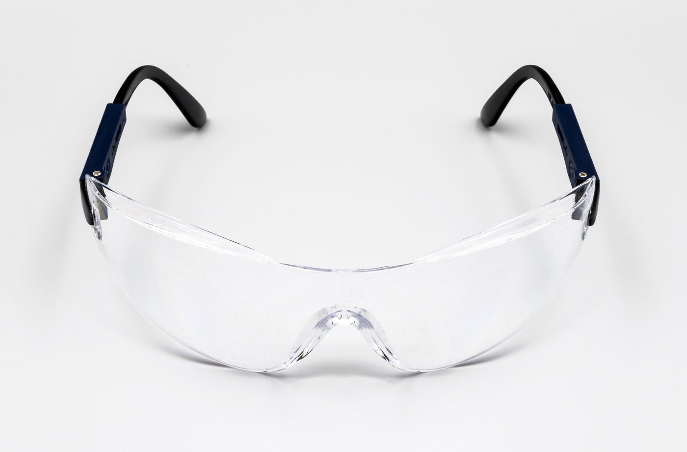 clear safety glasses for eye protection