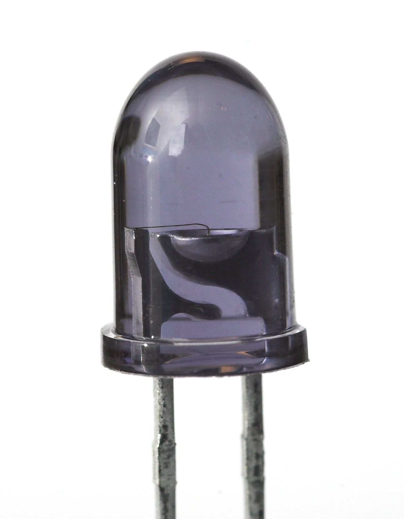 Infrared LED component with two leads